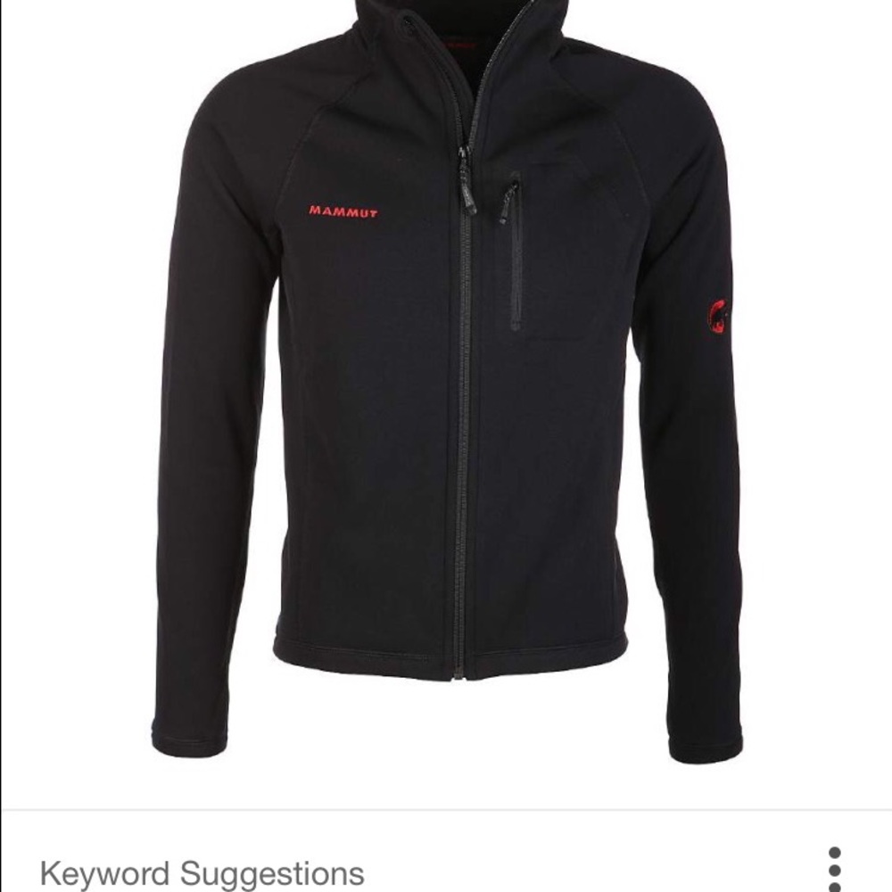 Mammut Black Softshell Jacket